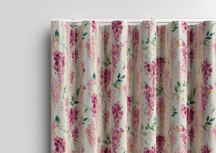 Wisteria Silk, Rosewood - Made to Measure Curtains - Image 13